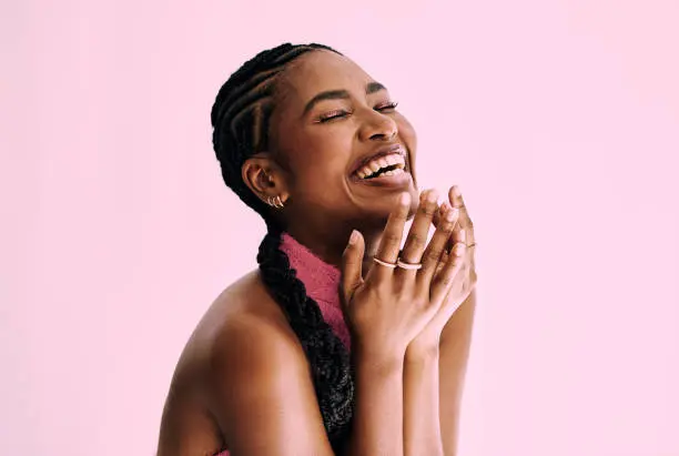 A happy woman