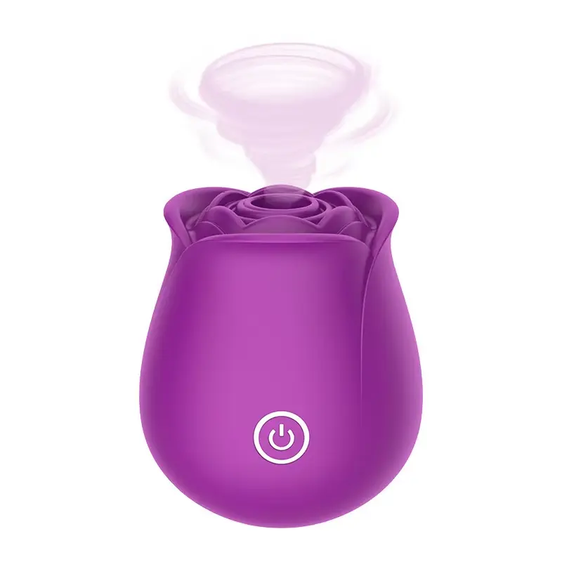 Rose Clitoral Suction Vibrator