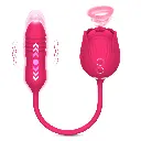 Suck & Thrust Rose Vibrator