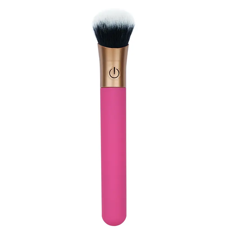 Make Up Brush 10-Speed Vibrating Dildo