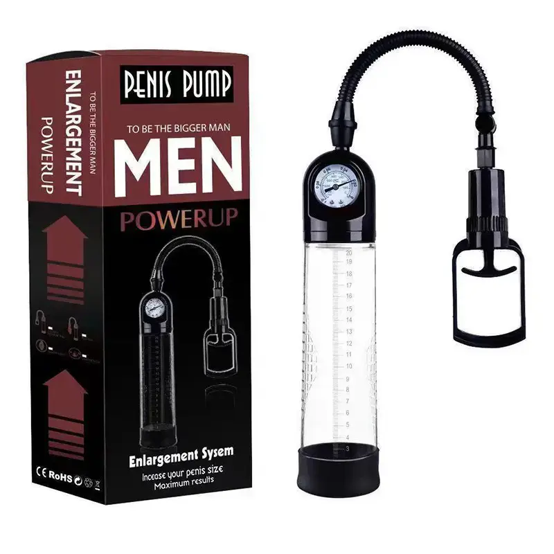 Penis Enlargement Pump with Pressure Gauge