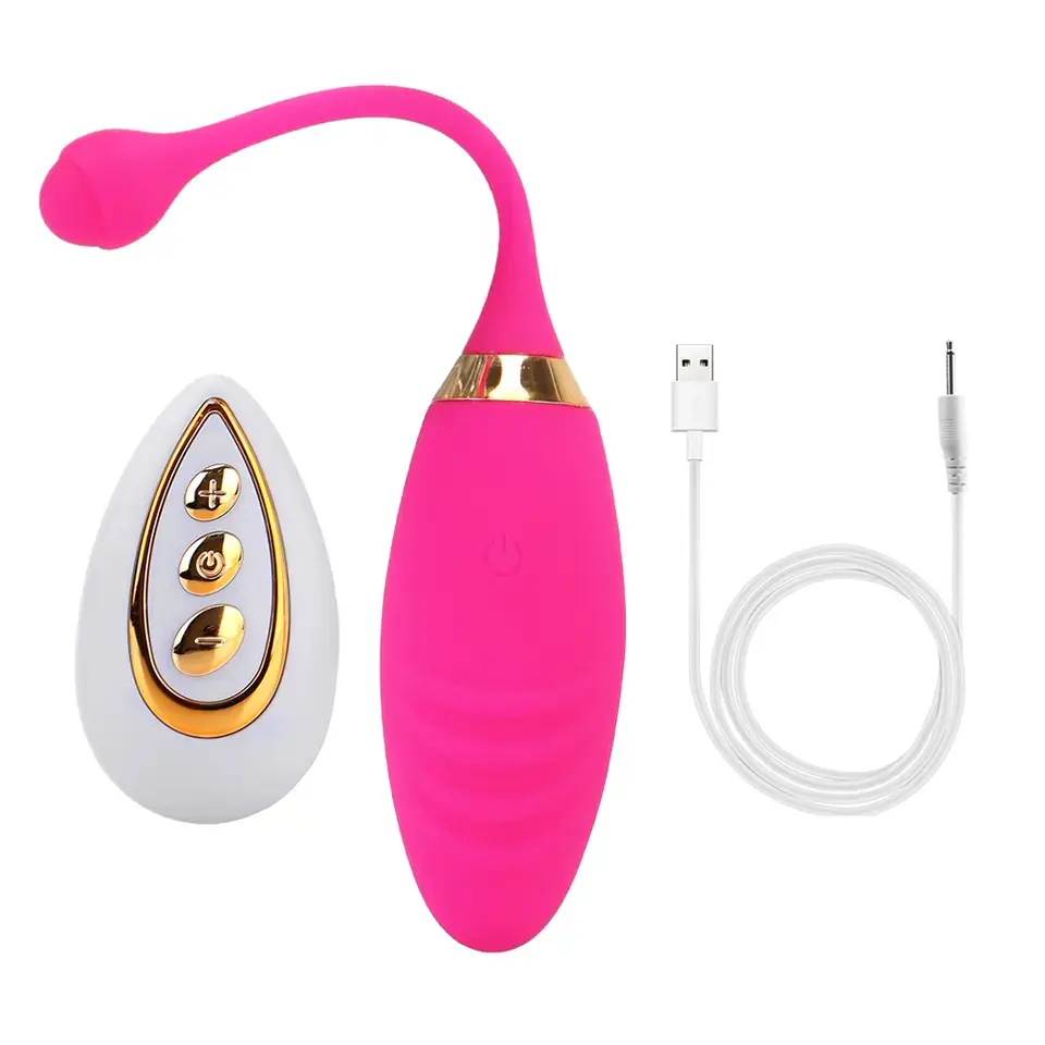 Remote/App Controlled Silicone Kegel Vibrator with 9 Vibrations