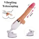 USB Rechargeable Realistic Dildo Vibrator