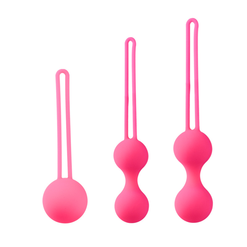 Silicone Kegel Ball Trainer Set (3-Piece Progressive Weights)
