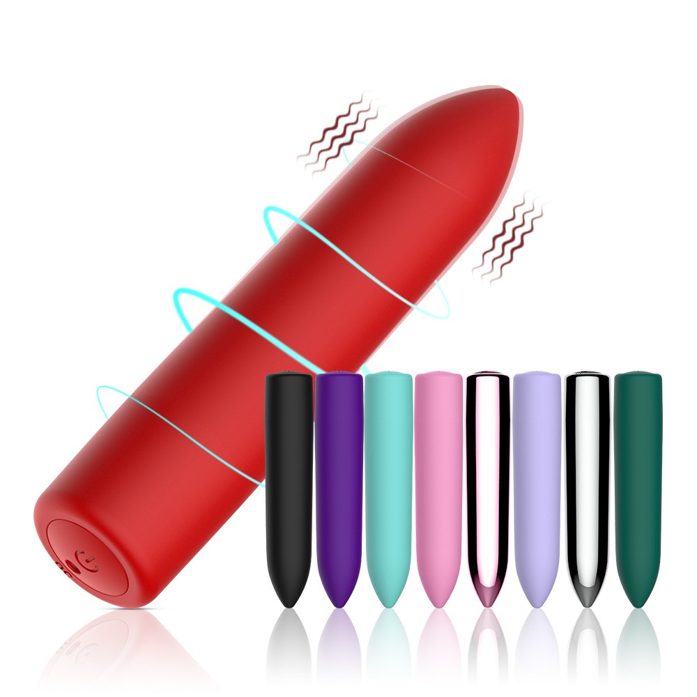 Lipstick Bullet Vibrator – Discreet Mini Vibe (Multi-Color)