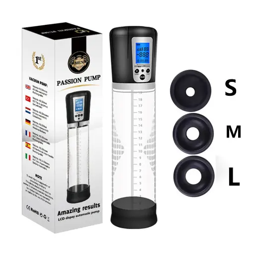 [XD868] USB Rechargeable Electric Penis Pump Enlarger with Display