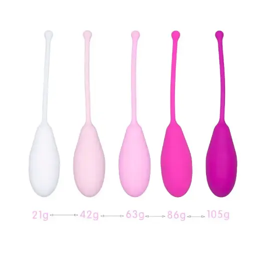 [XE019] 5pcs Silicone Vaginal Kegel Ball Set for Pelvic Floor Training
