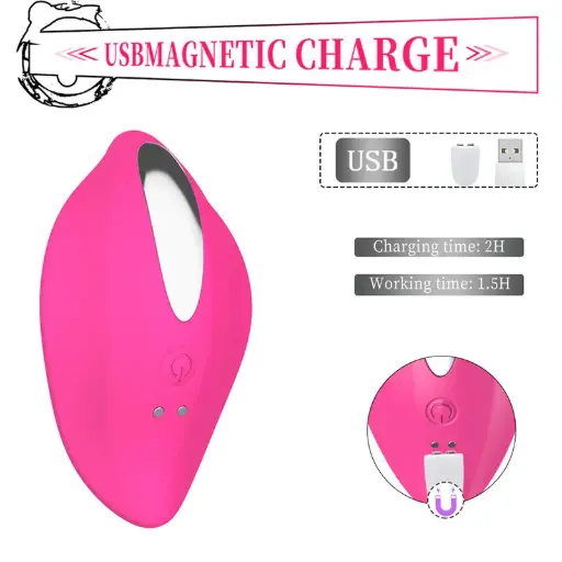 [KA503] Wearable Vibrator with 10 Speed USB Charging