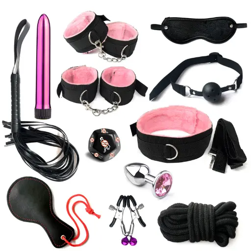 [XG006] 12-Piece Bondage Play Set