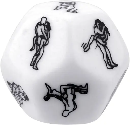 [XG801] Erotic Acrylic Dice for Couples Play