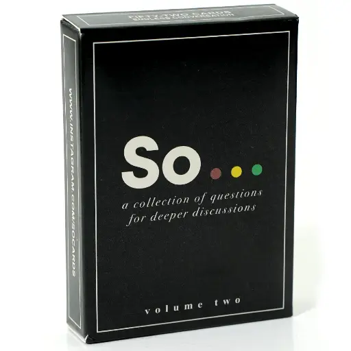 [AG011] So... Question Card Game for Deeper Conversations